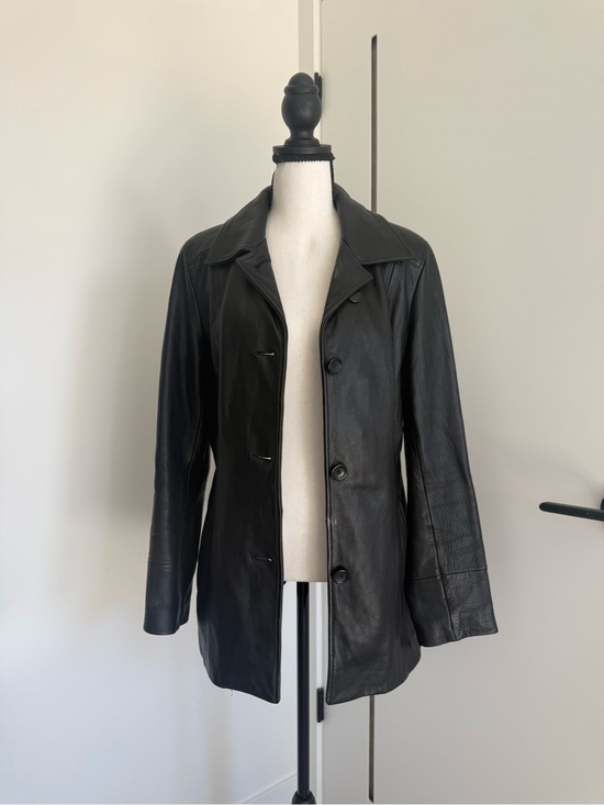 Danier Jackets & Blazers - Danier Black Vintage Leather Jacket